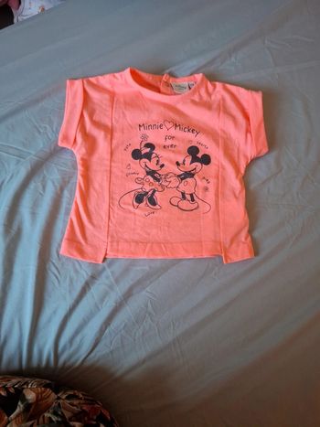 Tee-shirt Mickey et Minnie bébé