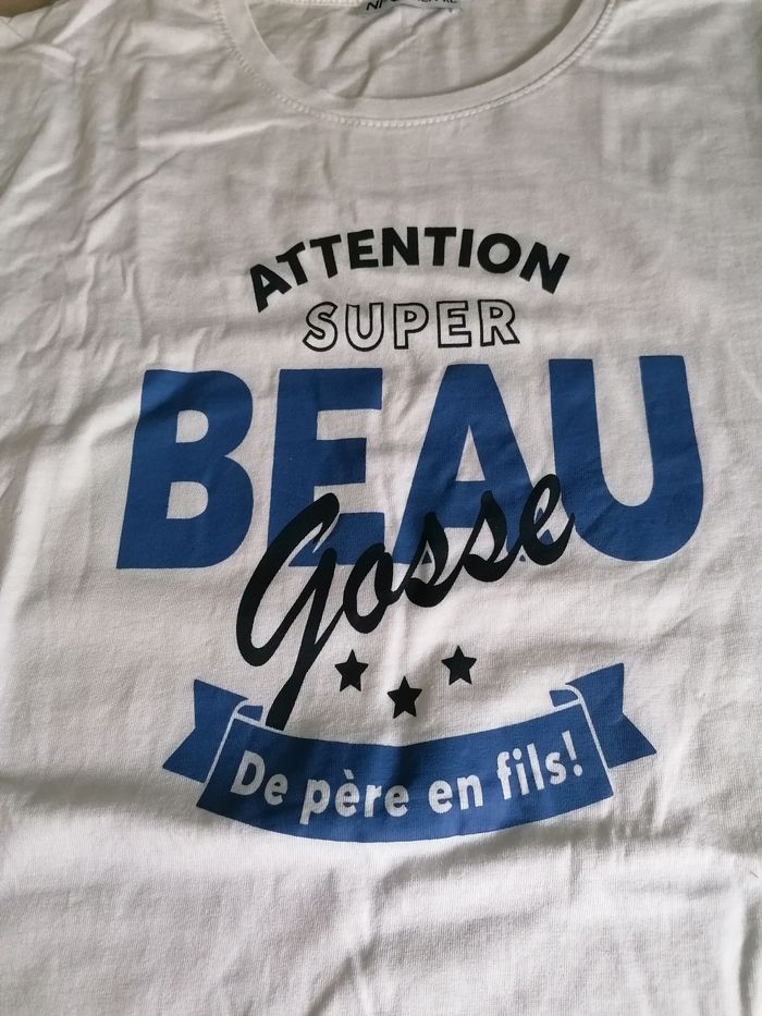 Lot tee-shirts père/fils - photo numéro 7