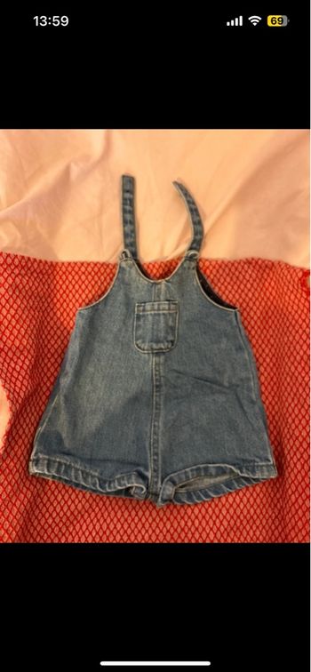 Salopette en jeans