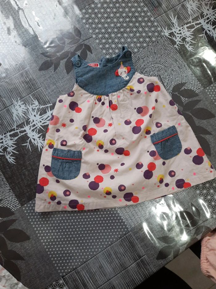 Robe fille 6 mois