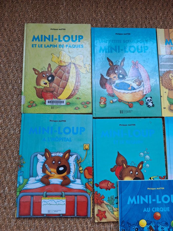 Lot 9 livres miniloup - photo numéro 2