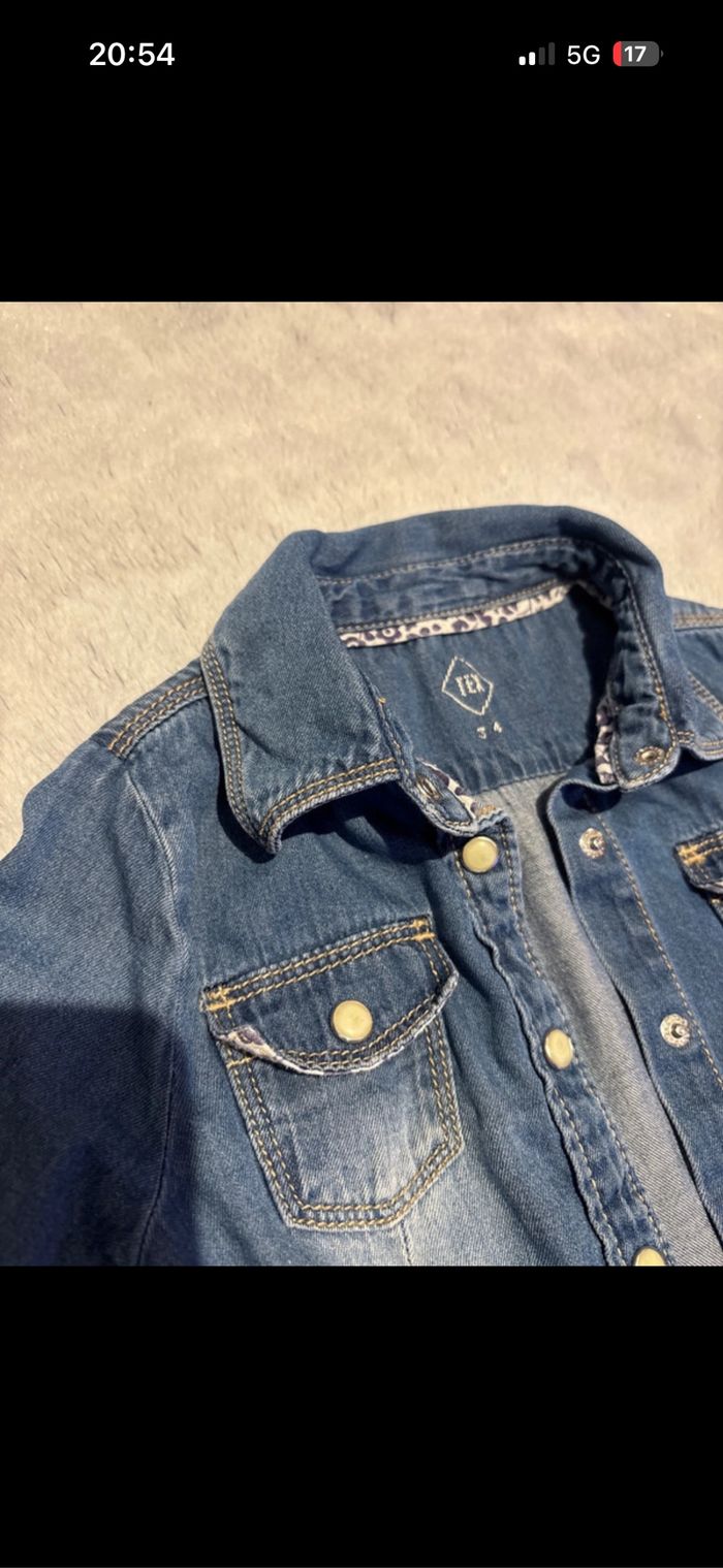 Chemise en  jean - photo numéro 2