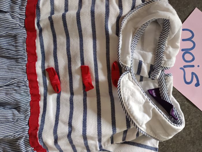 Robe marinière 12 mois - photo numéro 2