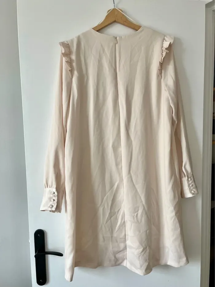 Robe crème Maison 123 taille 42 - photo numéro 5
