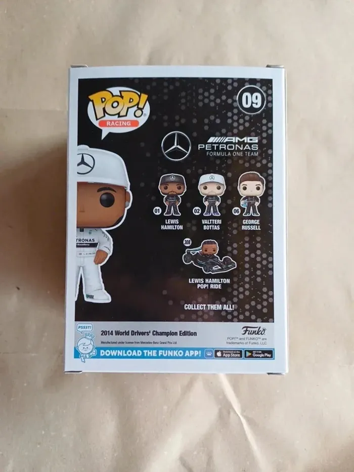 🔥Pop Lewis Hamilton Mercedes AMG Petronas F1🔥 - photo numéro 3