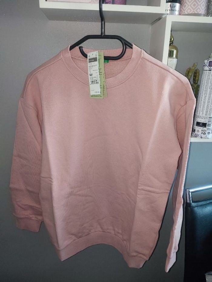 Magnifique sweat rose clair 😍