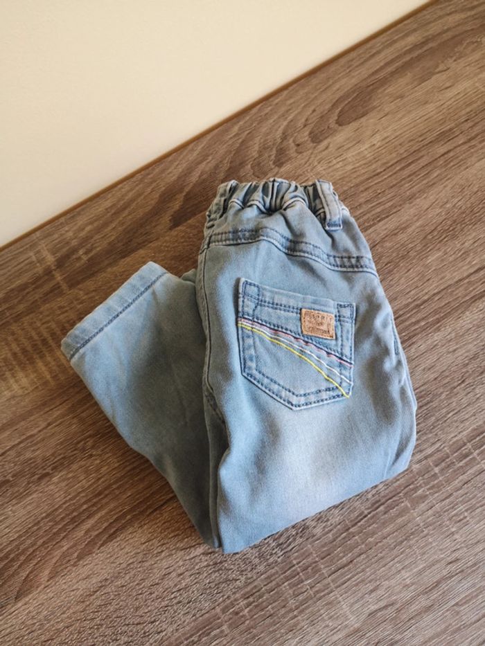 Jeans Esprit en bleu clair 12 mois - photo numéro 5