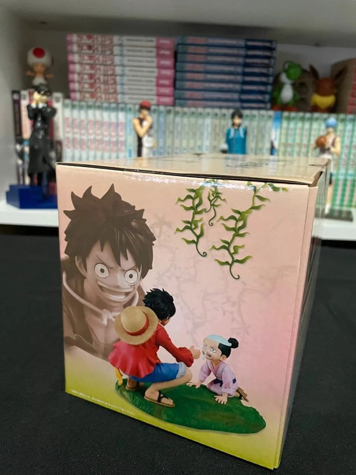 Figurine One Piece - Ichiban Kuji - Revible Moment - Lot C - Luffy & Momomo - photo numéro 3
