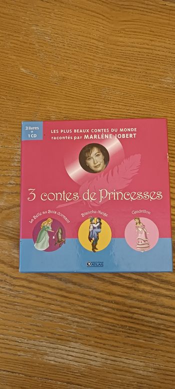 3 contes de princesses Marlène Jobert