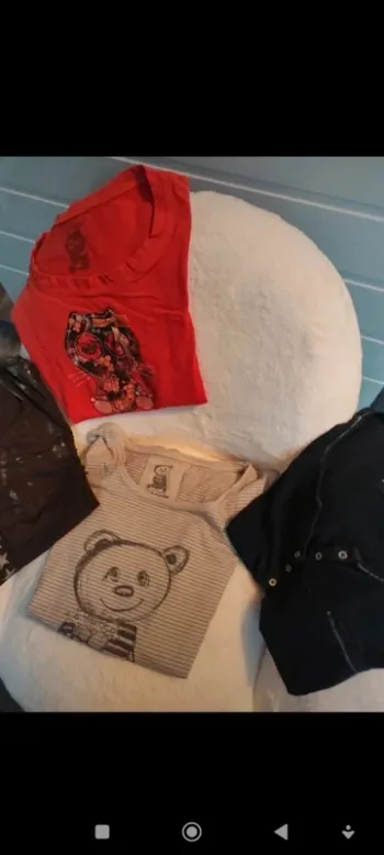 Lot de 4 t shirts manches courtes