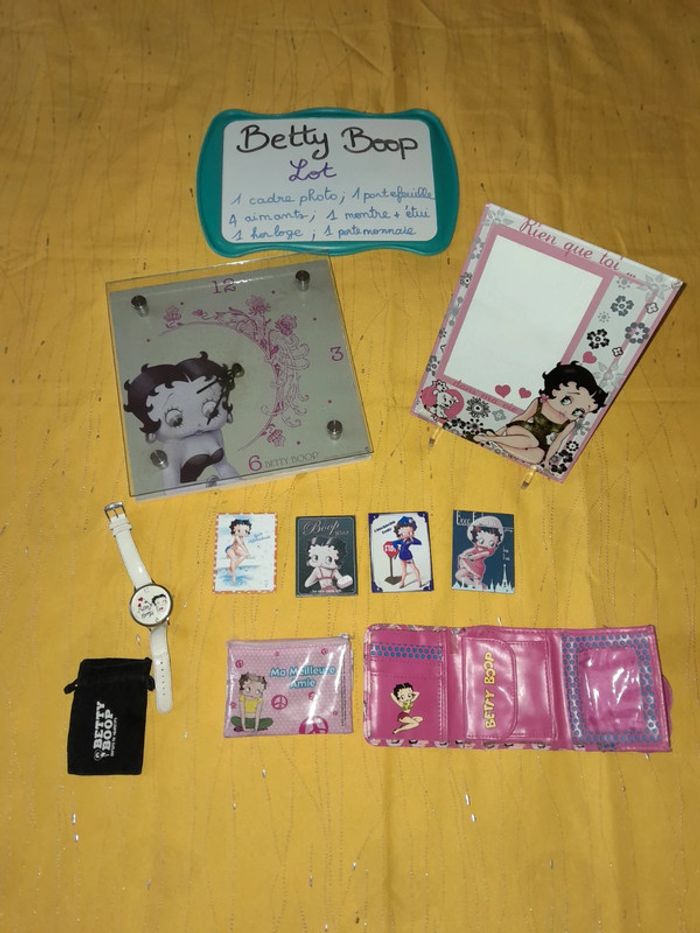 Gros lot 10 pièces Betty Boop Vintage