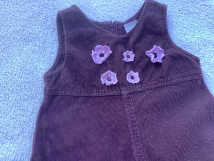 Robe velours 3 ans