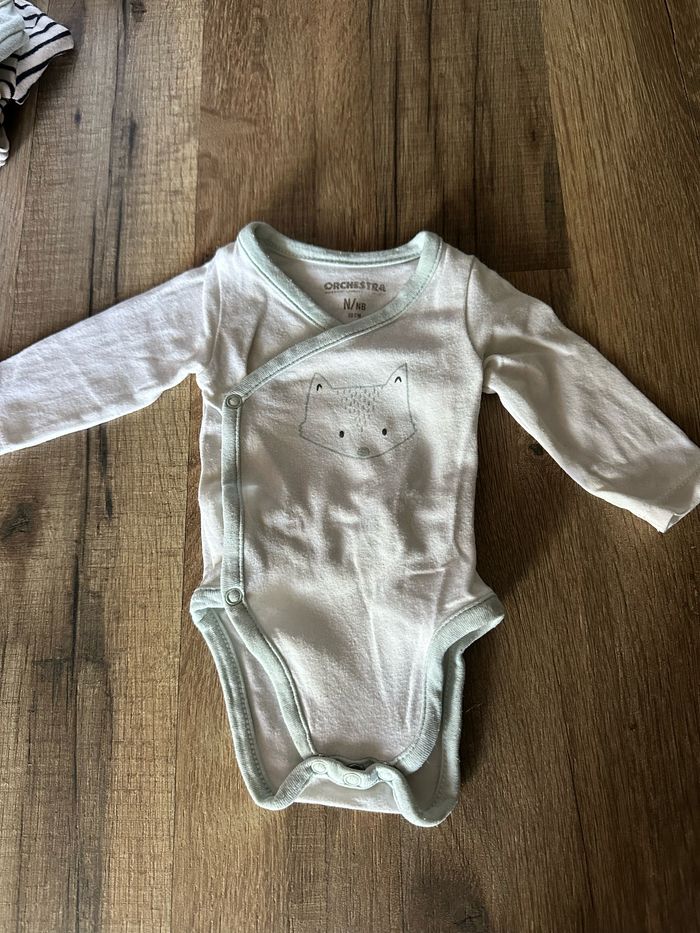 Lot de 4 body manche longue