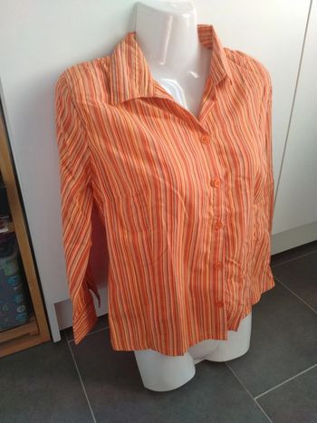 Chemise rayée "Cache cache"