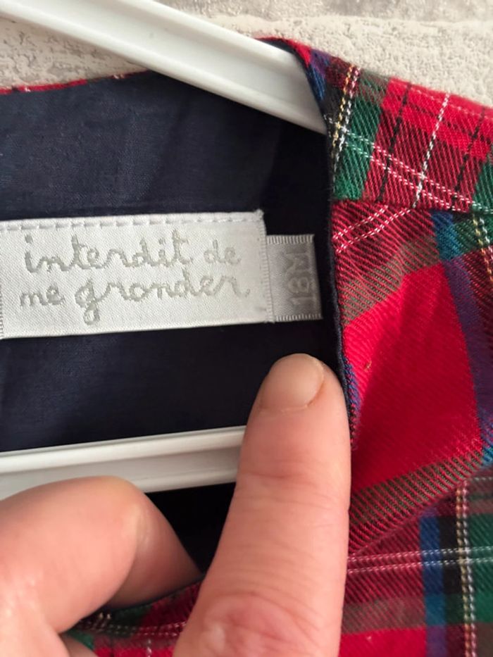 Robe Interdit De Me Gronder taille 18 mois - photo numéro 3