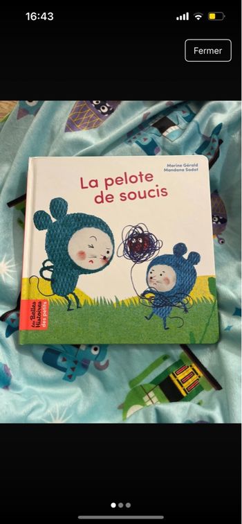 La pelote de soucis - les belles histoires