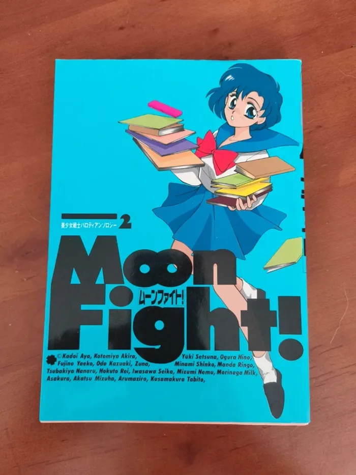 Lot de 4 manga vintage 1993 sailor moon moon fight tomes 1, 2, 3 et 5 - photo numéro 4