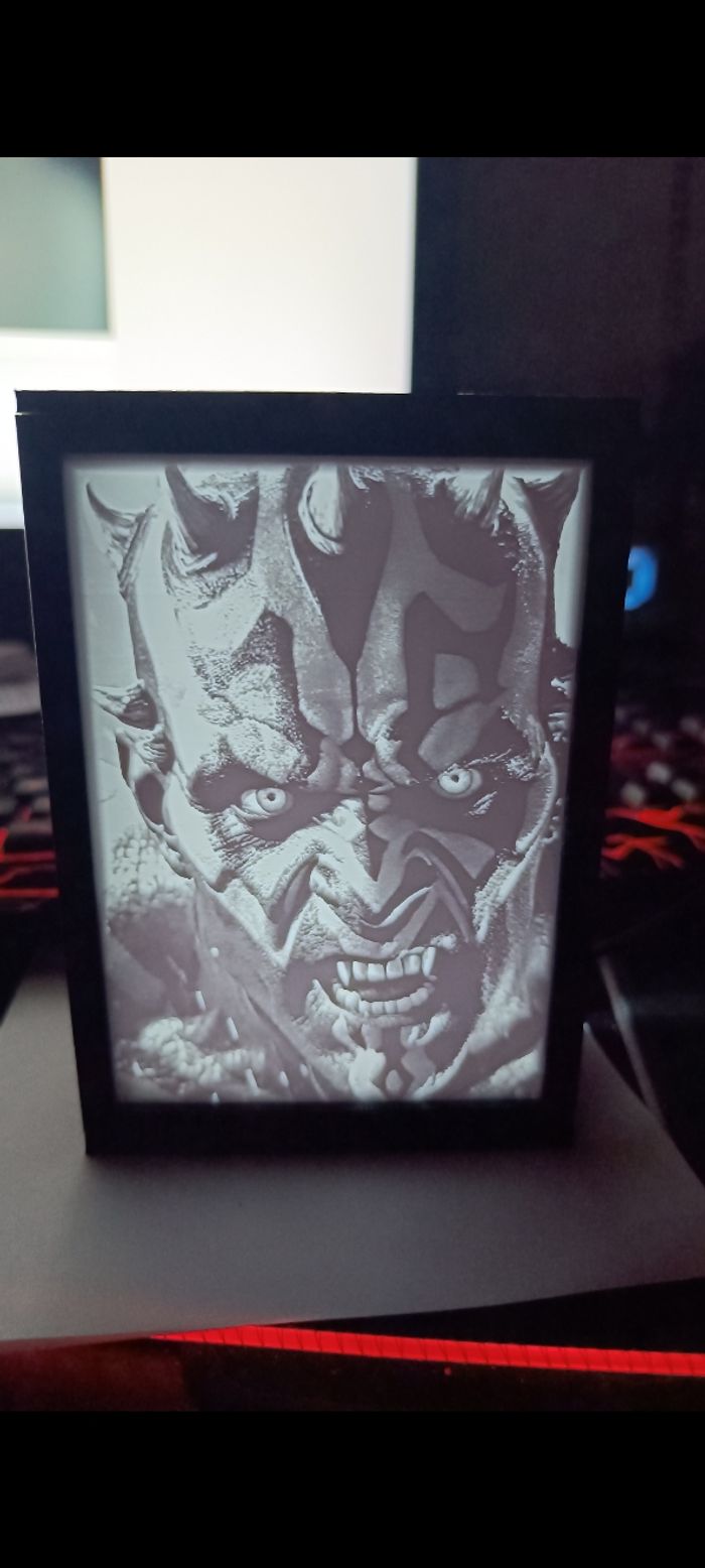 Lampe litho darkmaul