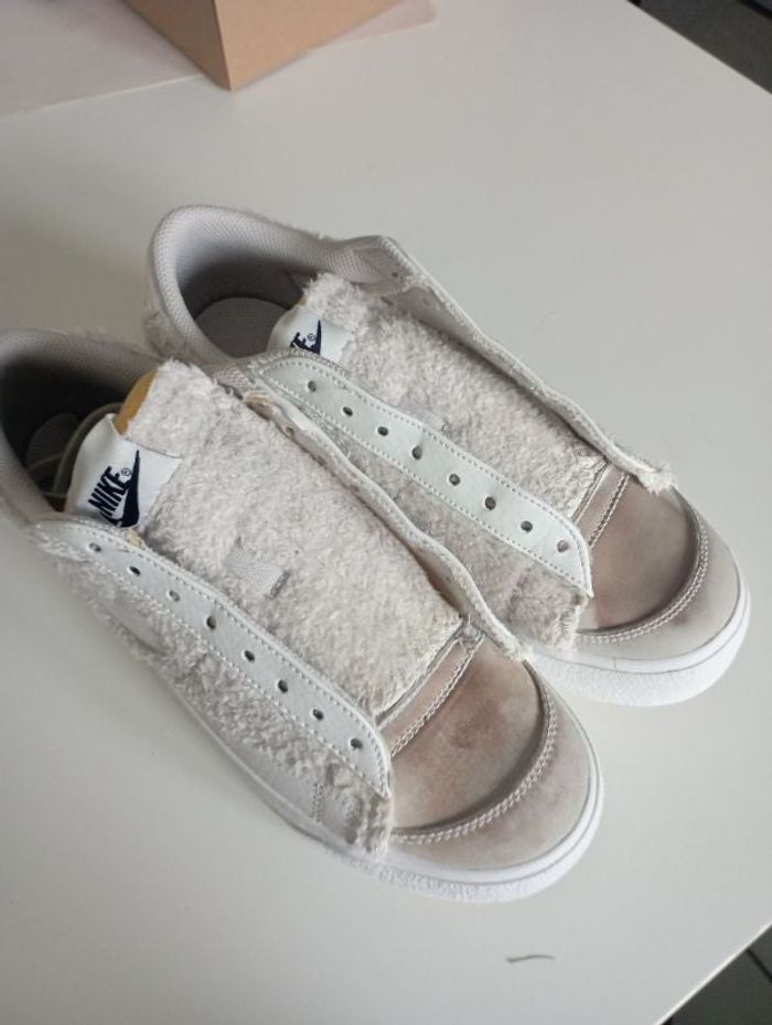 Basket femme moumoute