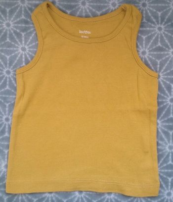 Marcel jaune moutarde Bout’chou - 18 mois