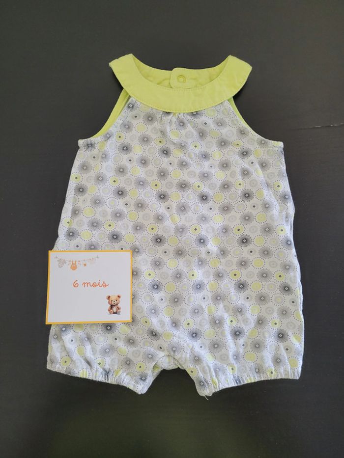 Lot robes & combishorts été fille 6 mois - photo numéro 10