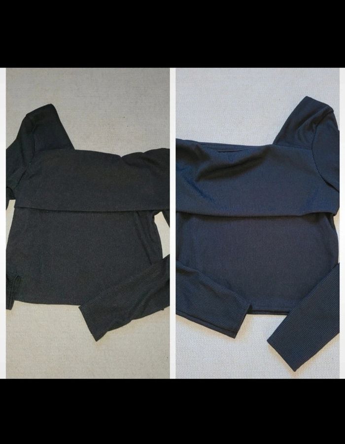 Haut manche longue /deux côtés