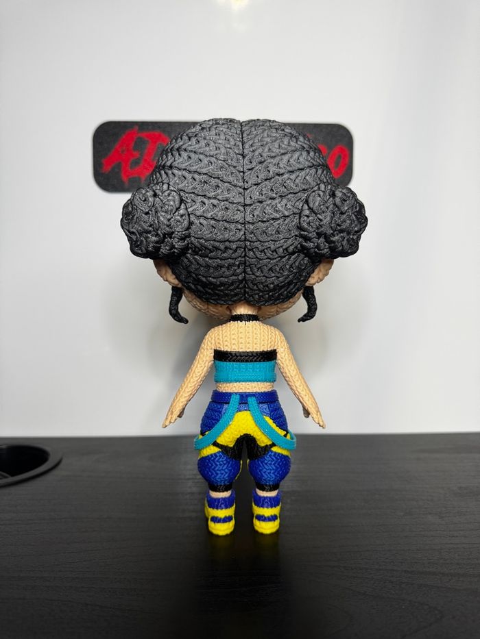 Figurine kpop Monster Hunter Zoey tricoté - photo numéro 2