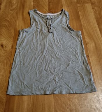 débardeur fille gris verbaudet taille 12 ans