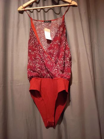 Body bordeaux , marque calliope . Cache  coeur.