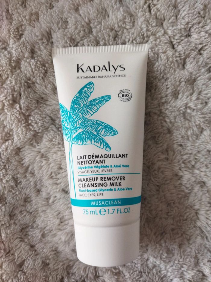 Lait démaquillant nettoyant