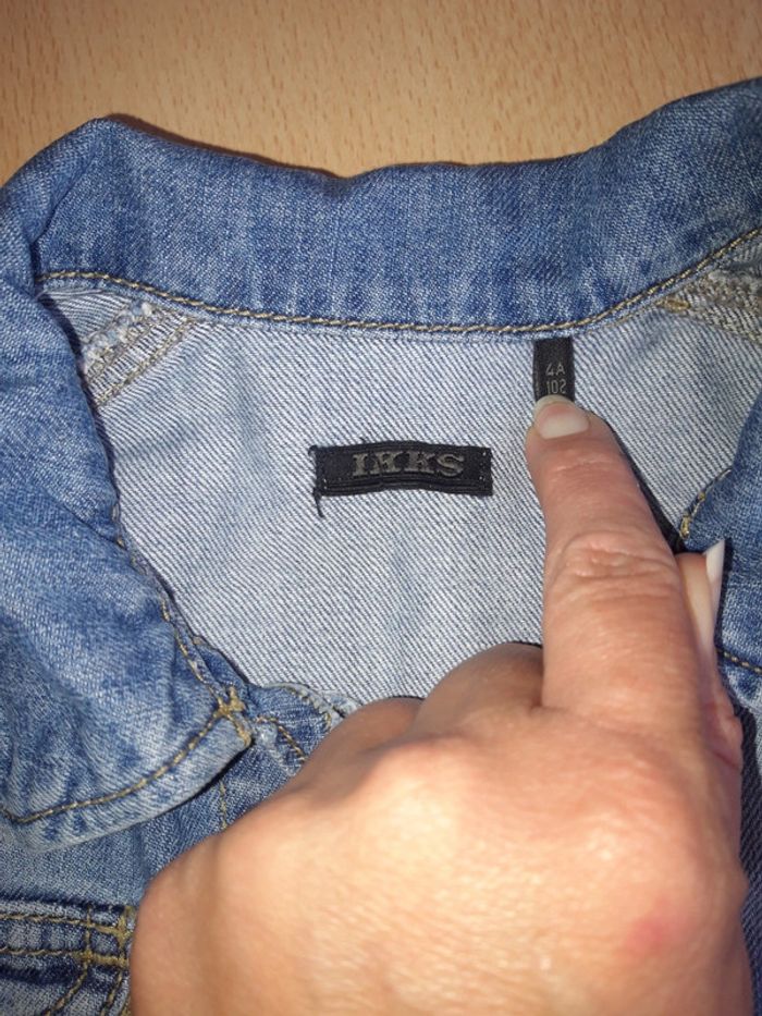 Veste en jeans ikks - photo numéro 4