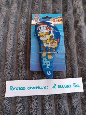 Brosse cheveux pat patrouille