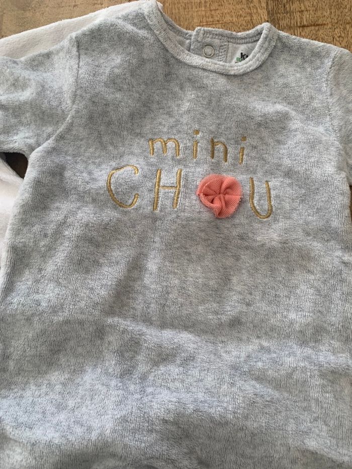 Lot de 2 pyjamas 1 mois - photo numéro 2