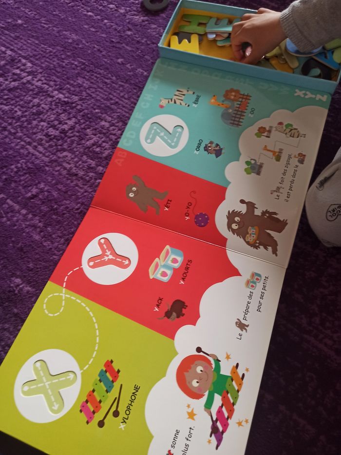 Mon tout premier abécédaire lettres aimantées Auzou - photo numéro 6