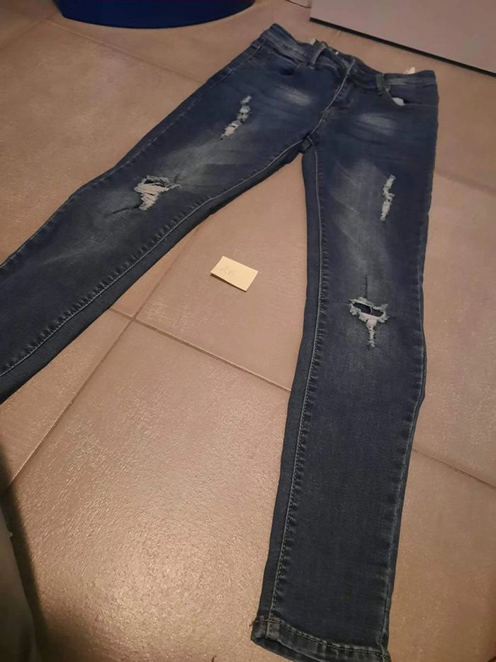 Jeans à trous Zac et Zoé taille S - photo numéro 2