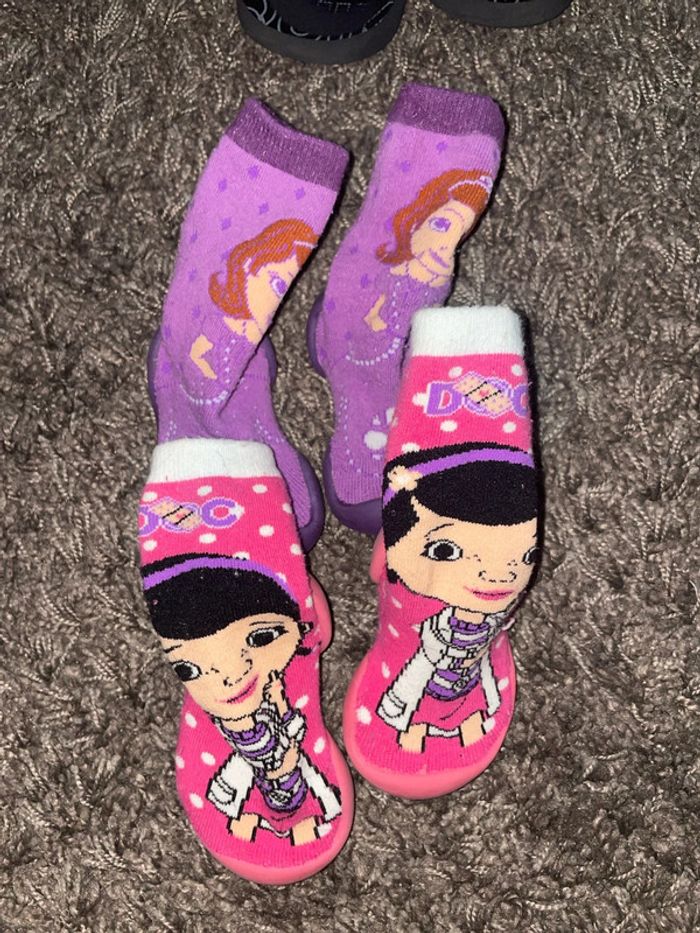 Lot de 2 pantoufles