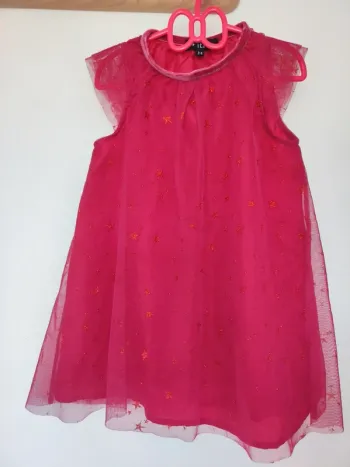Robe avec tulle 3-4 ans