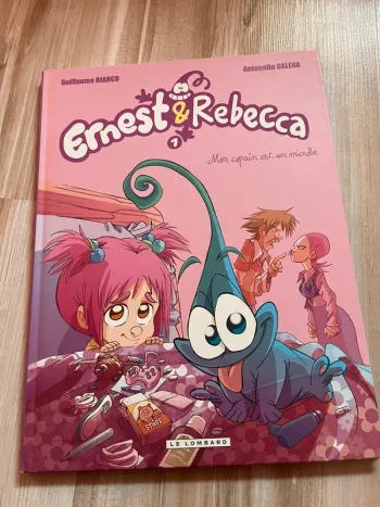 Ernest & Rebecca Mon copain est un microbe livres