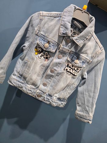 Veste en jean mickey