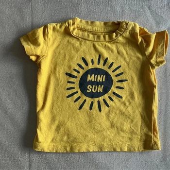 🌞 T-shirt jaune Mini Sun Inextenso 🌞