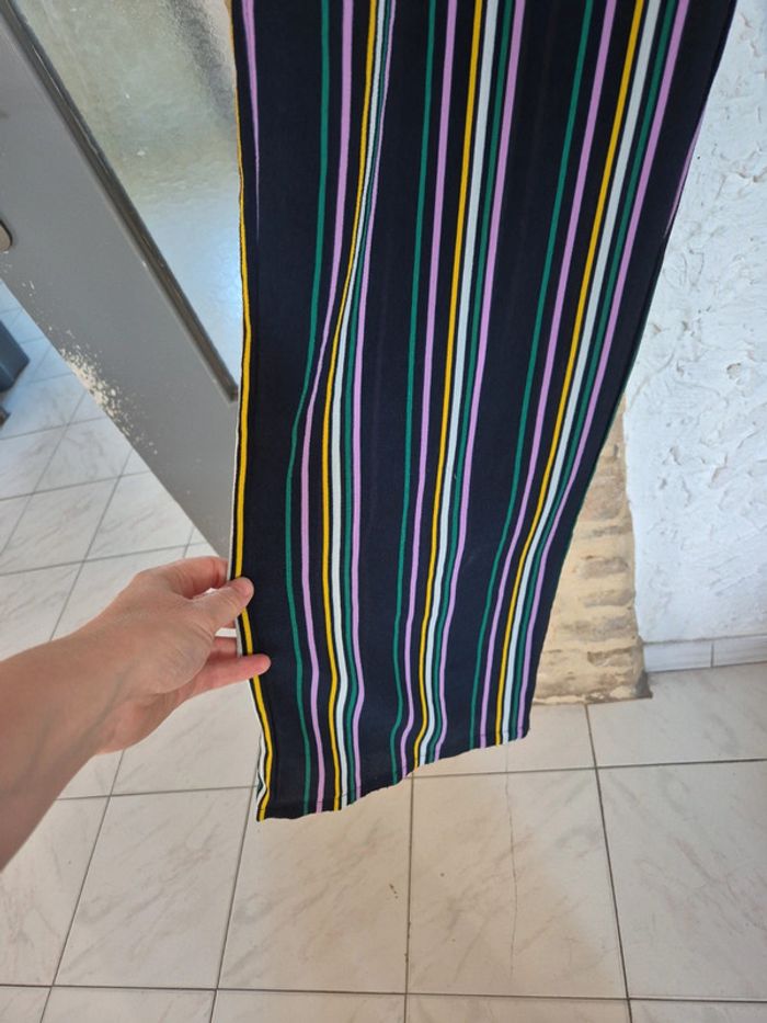 Joli pantalon fluide à jambes larges taille 48 - photo numéro 2