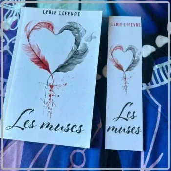 Les muses avec marque page, lydie lefevre