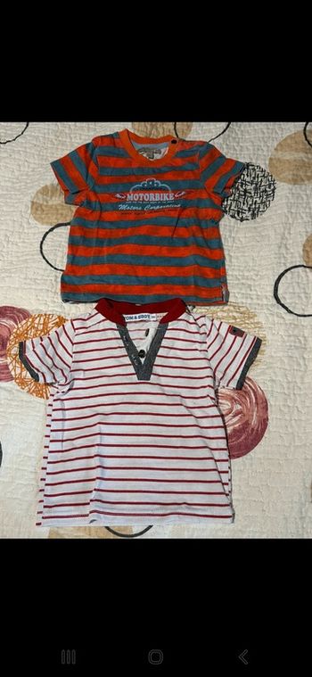 Lots de 2 teeshirt
