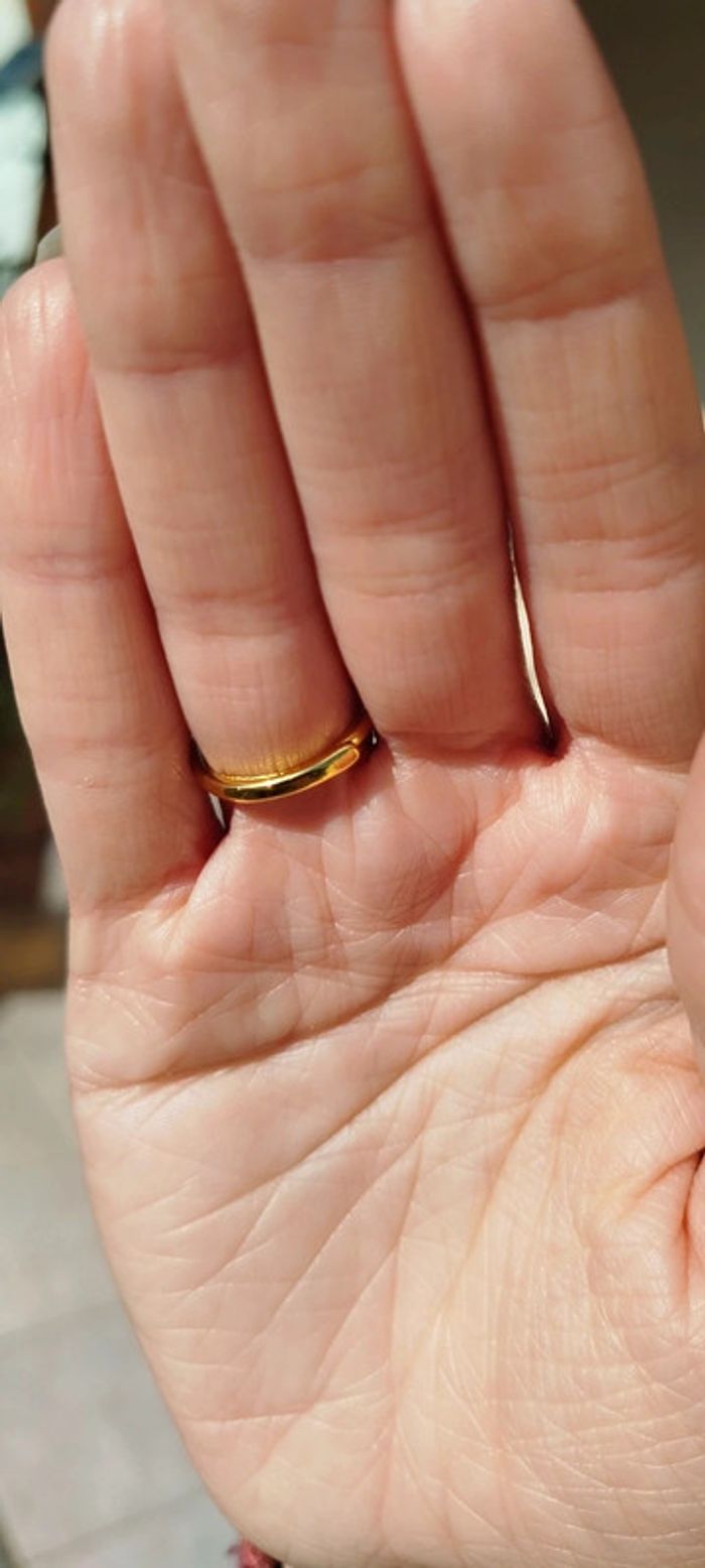 Magnifique 🎀 bague Unique en Pyrite Naturelle - photo numéro 6