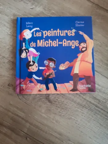 Livre pour enfants "les peintures de Michel-Ange"
