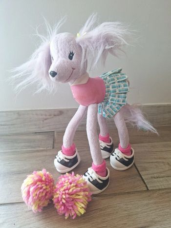 Chien barbie pompom girl