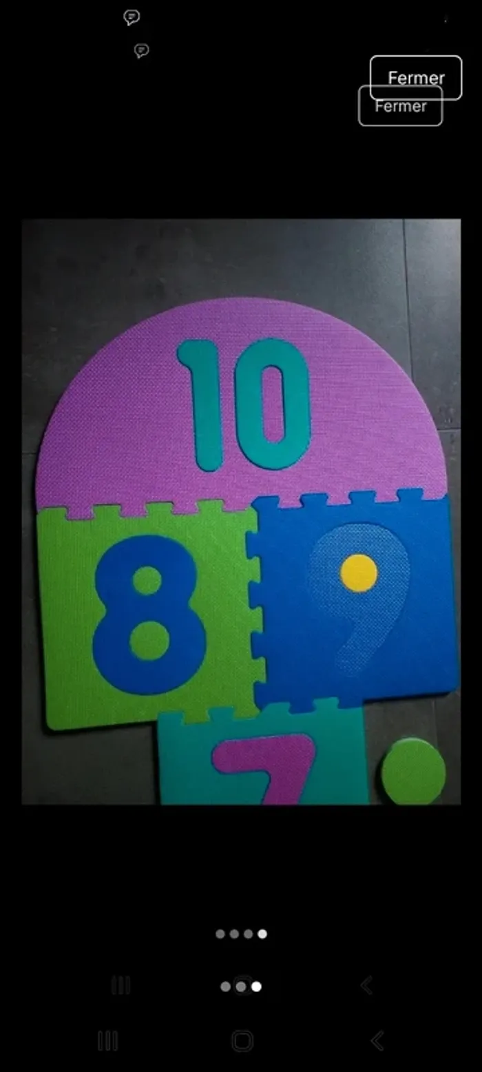 Tapis marelle 3en1 - photo numéro 3