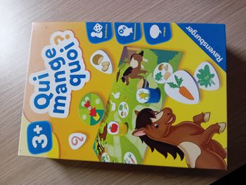 Jeux éducatif Qui mange quoi