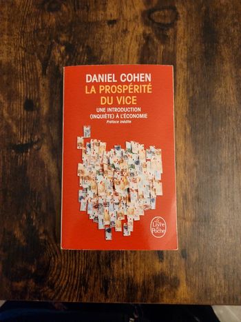Livre : La prospérité du vice