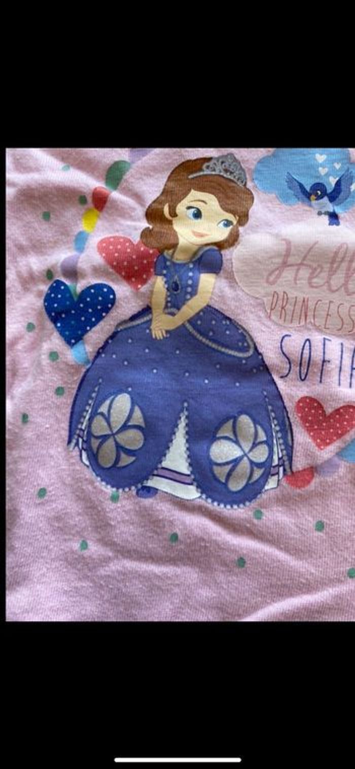 Teeshirt manches longues Princesse Sophia 12 mois - photo numéro 6